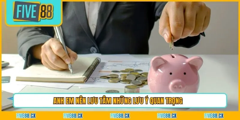 Anh em nên lưu tâm những lưu ý quan trọng