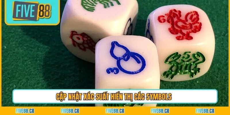 Cập nhật xác suất hiển thị các symbols