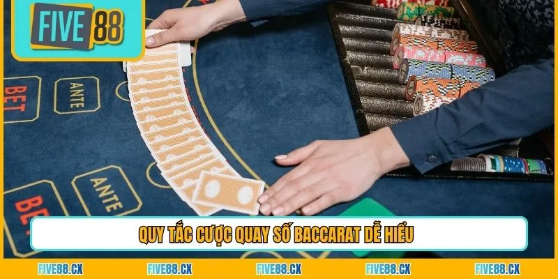Quy tắc cược quay số Baccarat dễ hiểu
